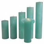 Maria Buytaert Candles - 22cm Danish Opening Candle Turquoise